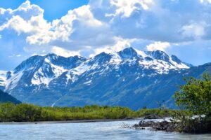 Les belles montagnes de l'Alaska